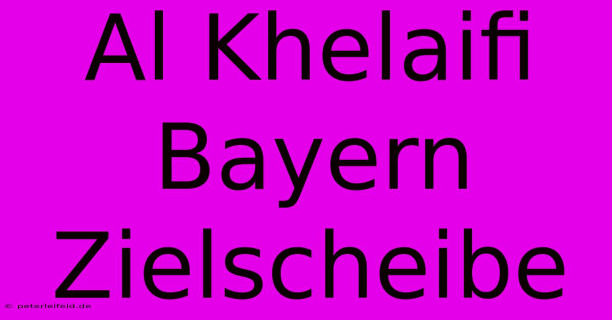 Al Khelaifi Bayern Zielscheibe