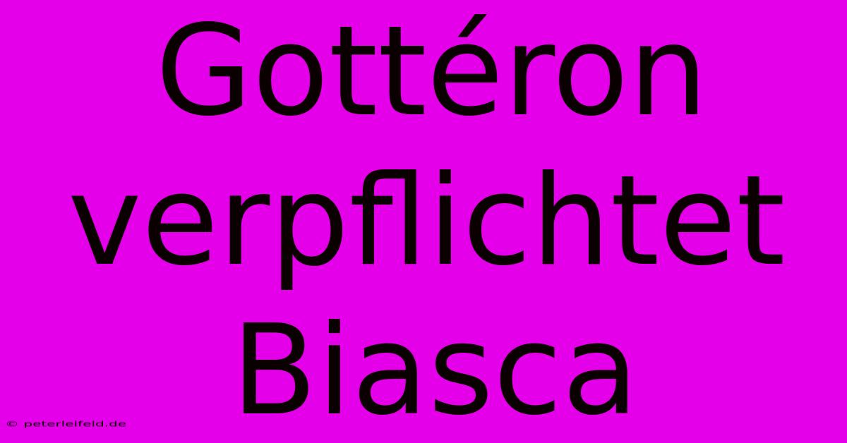 Gottéron Verpflichtet Biasca