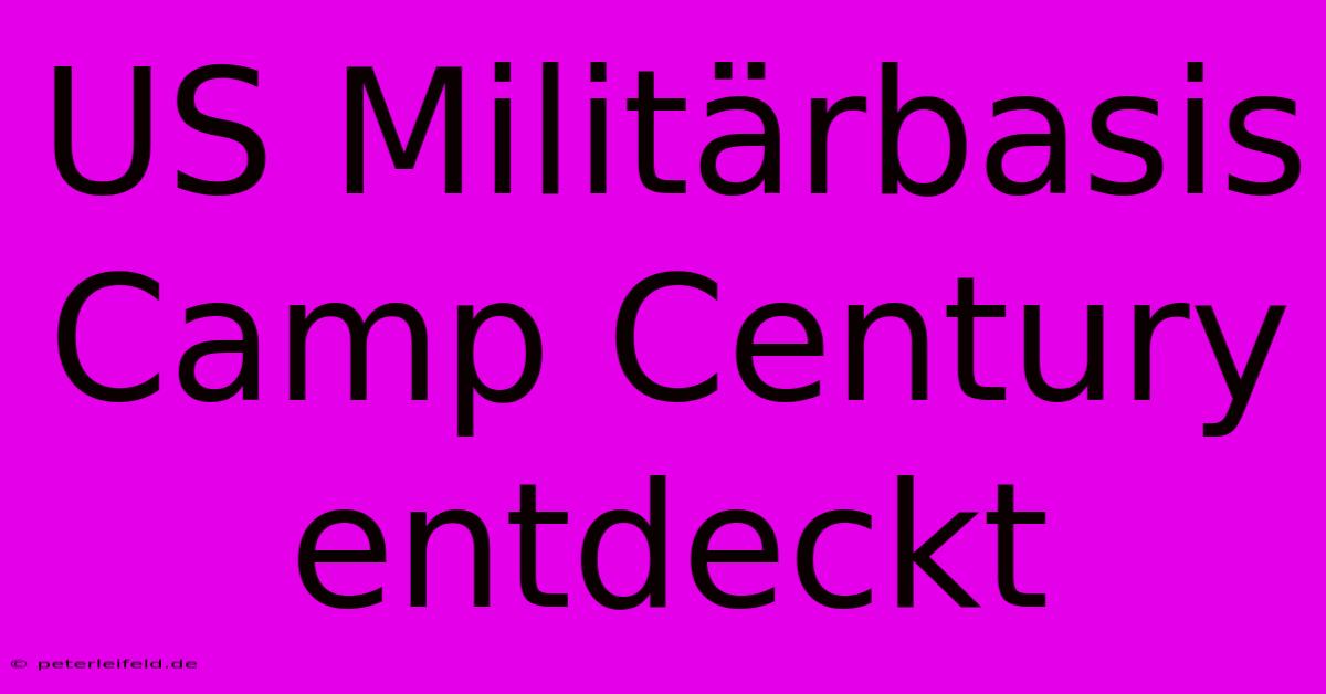 US Militärbasis Camp Century Entdeckt